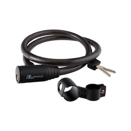 LONGUS kerékpár lakat - KLASIK 12/900mm - fekete