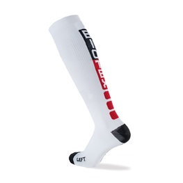 BIOTEX Kerékpáros térd zokni - COMPRESSION - fehér