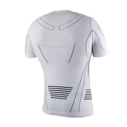 BIOTEX Rövid ujjú kerékpáros póló - HIGHTECH WARM - fehér