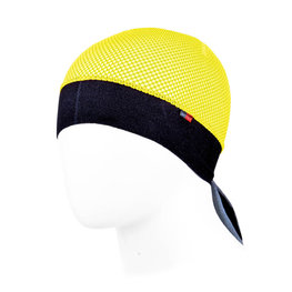 BIOTEX Kerékpáros bandana - POWERFLEX NET - fekete/sárga