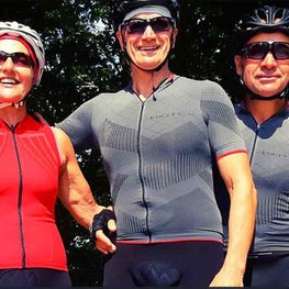 BIOTEX Rövid ujjú kerékpáros mez - SOFFIO - szürke