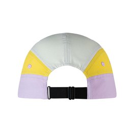 BUFF Kerékpáros sapka - DOMUS LILAC - fehér/lila/sárga