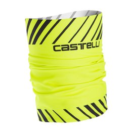 CASTELLI Kerékpáros nyakmelegítő - ARRIVO 3 THERMO - fekete/sárga