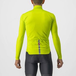 CASTELLI Hosszú ujjú kerékpáros mez - PRO THERMAL - sárga