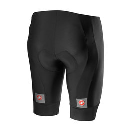 CASTELLI Rövid kerékpáros nadrág kantár nélkül - ENTRATA - fekete