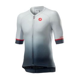 CASTELLI Rövid ujjú kerékpáros mez - AERO RACE 6.0 - szürke