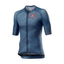 CASTELLI Rövid ujjú kerékpáros mez - CLIMBER'S 3.0 - kék