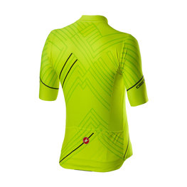 CASTELLI Rövid ujjú kerékpáros mez - PASSO - sárga