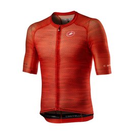 CASTELLI Rövid ujjú kerékpáros mez - CLIMBER'S 3.0 SL JRS - piros