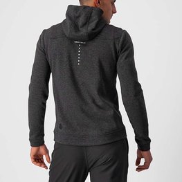 CASTELLI póló - MILANO FZ FLEECE - fekete