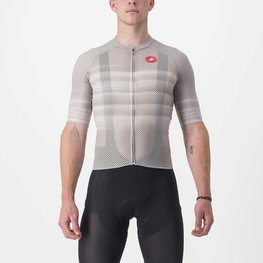 CASTELLI Rövid ujjú kerékpáros mez - CLIMBER'S 3.0 - szürke