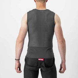CASTELLI Ujjatlan kerékpáros póló - PRO MESH 2.0 - fekete