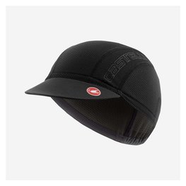CASTELLI Kerékpáros sapka - A/C 2 - fekete