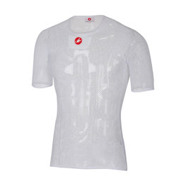 CASTELLI Rövid ujjú kerékpáros póló - CORE MESH 3 - fehér