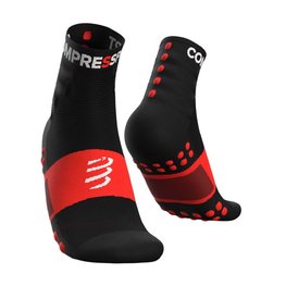 COMPRESSPORT Klasszikus kerékpáros zokni - TRAINING - fekete