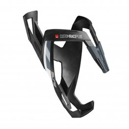 ELITE Kerékpáros üvegtartó kosár - CUSTOM RACE PLUS - fekete/fehér