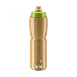ELITE Kerékpáros palack vízre - JET GREEN 950 ml - barna
