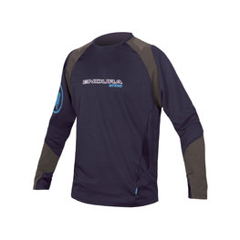 Hosszú ujjú kerékpáros mez nyári - MT500 BURNER SUMMER - szürke/kék