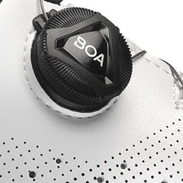 GAERNE Kerékpáros cipő - TORNADO - fekete/fehér