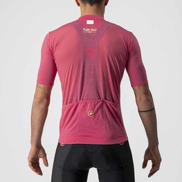 CASTELLI Rövid ujjú kerékpáros mez - GIRO '21 MAGLIA ROSA - rózsaszín