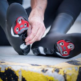 GOBIK Kerékpáros kamásli cipőre - VELOTOZE SNAPS - fekete