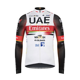 GOBIK Hosszú ujjú kerékpáros mez - UAE 2021 PACER - fehér/piros