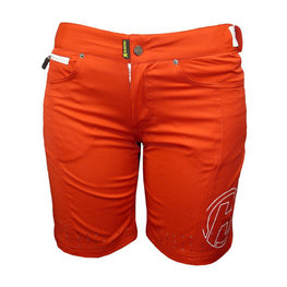 HAVEN Rövid kerékpáros nadrág kantár nélkül - AMAZON LADY - piros