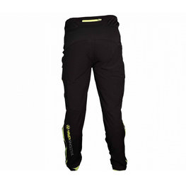 HAVEN Hosszú kerékpáros nadrág kantár nélkül - SINGLETRAIL LONG - zöld/fekete