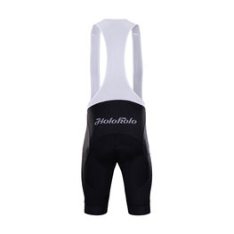 HOLOKOLO Rövid kerékpáros nadrág kantárral - PRIME - fekete