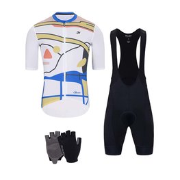 HOLOKOLO Kerékpáros mega szett - HORIZON ELITE - fekete/színes/fehér