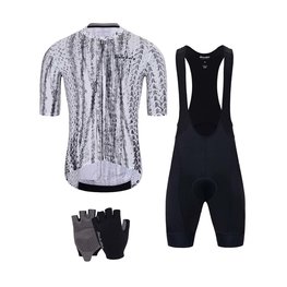 HOLOKOLO Kerékpáros mega szett - TYRES ELITE - fekete/fehér