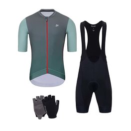 HOLOKOLO Kerékpáros mega szett - INFINITY - fekete/piros/szürke