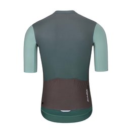 HOLOKOLO Rövid ujjú kerékpáros mez - INFINITY - piros/szürke