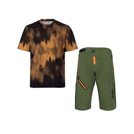 HOLOKOLO Kerékpáros MTB szett - NIGHTFALL MTB - narancssárga/zöld/fekete