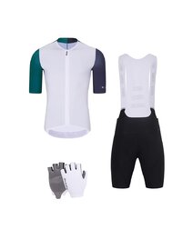 HOLOKOLO Kerékpáros mega szett - PERFORMANCE - fekete/lila/fehér/zöld