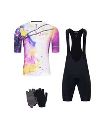 HOLOKOLO Kerékpáros mega szett - SPLASH - fekete/lila/szürke