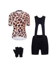 RIVANELLE Kerékpáros mega szett - WILDCAT II - barna/fekete