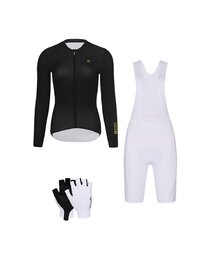 RIVANELLE Kerékpáros mega szett - VICTORIOUS - fekete/fehér