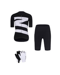 RIVANELLE Kerékpáros mega szett - MISSVELOAIRE - fekete/fehér