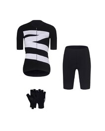 RIVANELLE Kerékpáros mega szett - MISSVELOAIRE - fehér/fekete