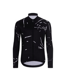 HOLOKOLO Hosszú kerékpáros mez és nadrág - PASSION WINTER - fehér/fekete