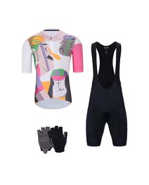 HOLOKOLO Kerékpáros mega szett - FACES - fekete/színes