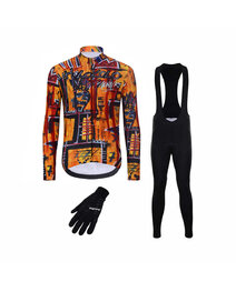 HOLOKOLO Kerékpáros mega szett - WILDLY WINTER - színes/sárga/fekete