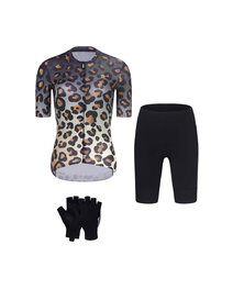 RIVANELLE Kerékpáros mega szett - WILDCAT - barna/fekete