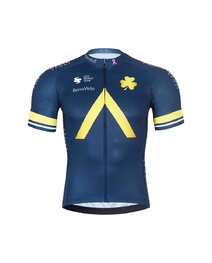 BONAVELO Rövid kerékpáros mez rövidnadrággal - AQUA BLUE - fekete/kék