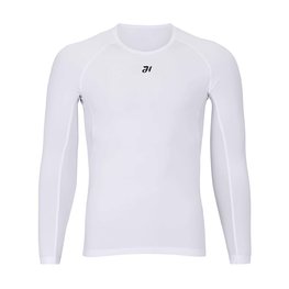 HOLOKOLO Hosszú ujjú kerékpáros póló - WINTER BASE LAYER - fehér