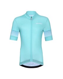 HOLOKOLO Rövid kerékpáros mez rövidnadrággal - FLOW JUNIOR - fekete/zöld