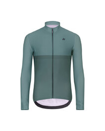 HOLOKOLO Kerékpáros téli kabát és nadrág - STRIPES WINTER - zöld/fekete