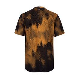 HOLOKOLO Rövid ujjú kerékpáros mez - NIGHTFALL MTB - narancssárga/fekete