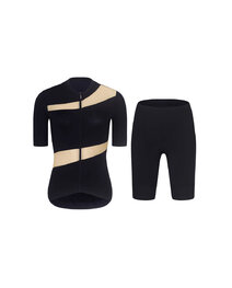 RIVANELLE Rövid kerékpáros mez rövidnadrággal - GLAMOR - bézs/fekete